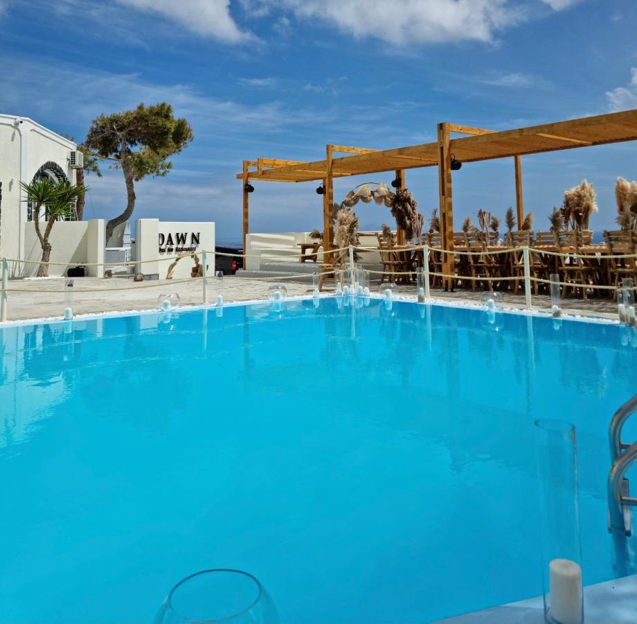 Dawn Suites Santorini Vourvoulos Bagian luar foto